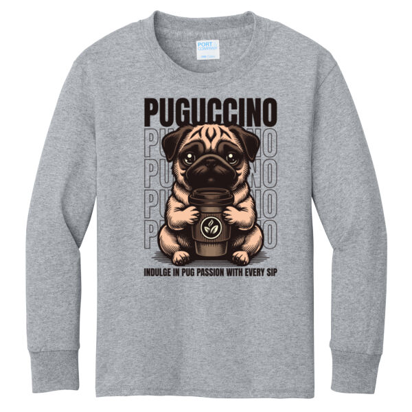 Port & Co. ® - Youth Long Sleeve Core Cotton Tee Thumbnail