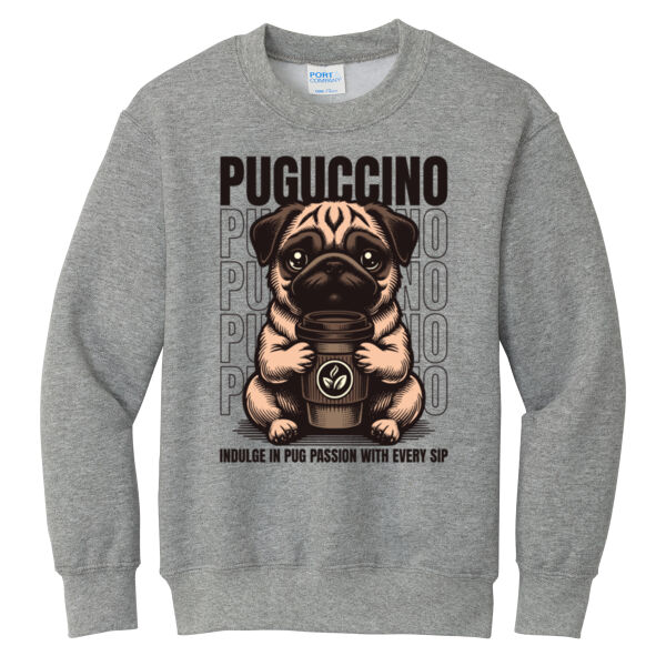 Port & Co. ® - Youth Core Fleece Crewneck Sweatshirt Thumbnail