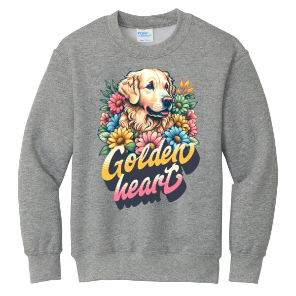 Port & Co ® - Youth Core Fleece Crewneck Sweatshirt Thumbnail