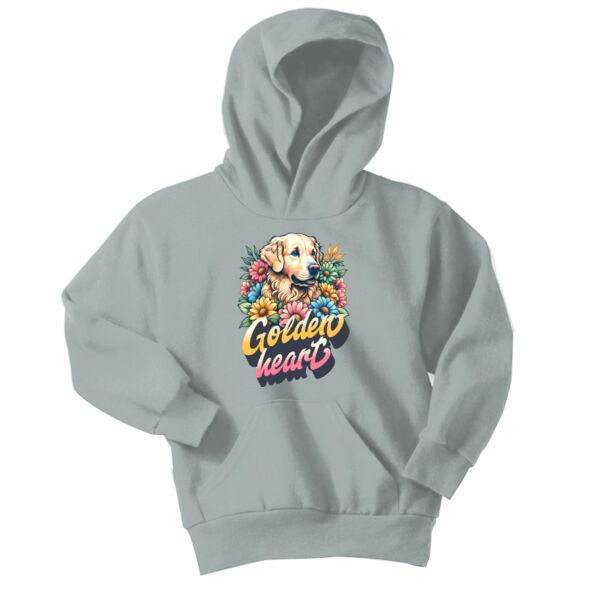 Port & Co ® - Youth Core Fleece Pullover Hooded Sweatshirt Thumbnail