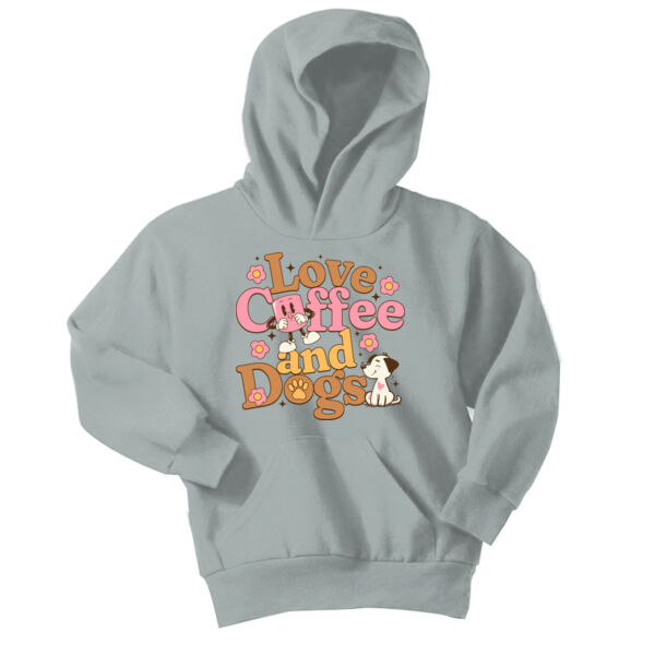 Port & Co ® - Youth Core Fleece Pullover Hooded Sweatshirt Thumbnail