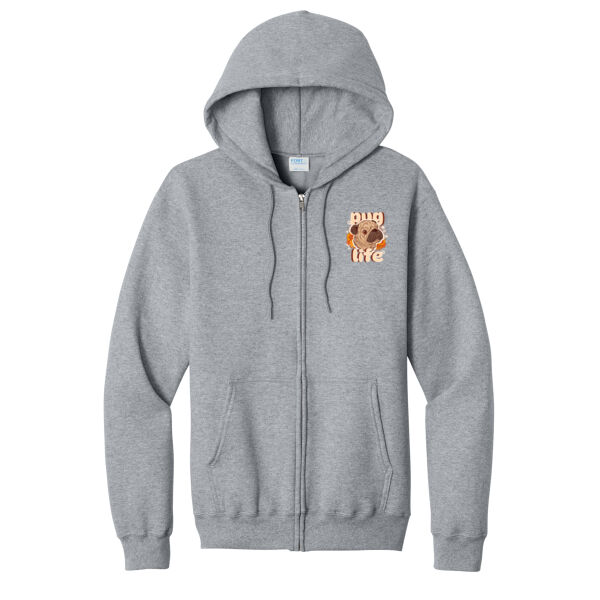 Port & Co ® - Core Fleece Full Zip Hooded Sweatshirt Thumbnail
