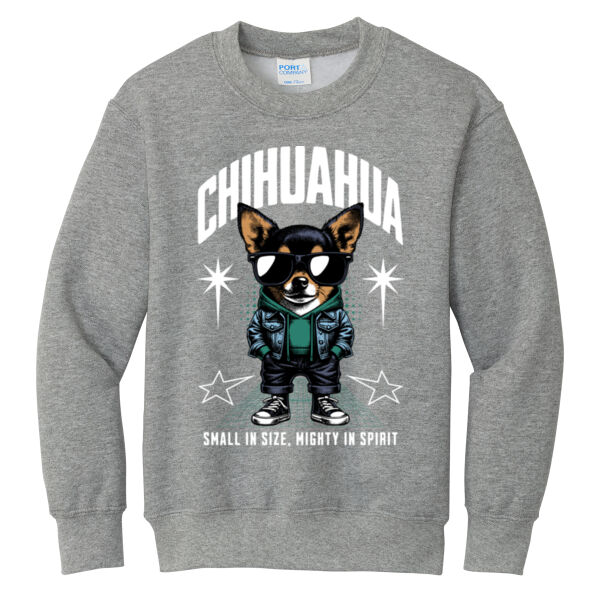 Port & Co ® - Youth Core Fleece Crewneck Sweatshirt Thumbnail