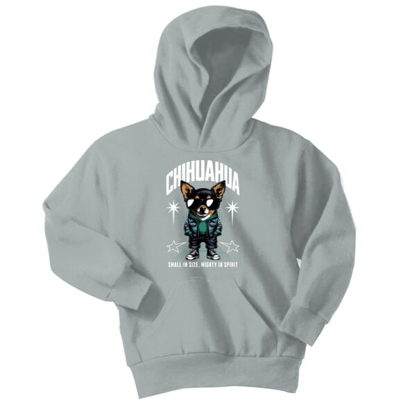 Port & Co ® - Youth Core Fleece Pullover Hooded Sweatshirt Thumbnail