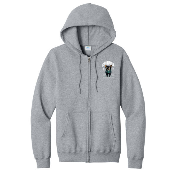 Port & Co ® - Core Fleece Full Zip Hooded Sweatshirt Thumbnail