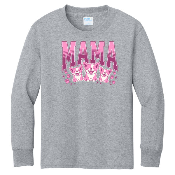 Port & Co ® - Youth Long Sleeve Core Cotton Tee Thumbnail