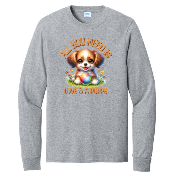 Port & Co ® - Long Sleeve Core Cotton Tee Thumbnail