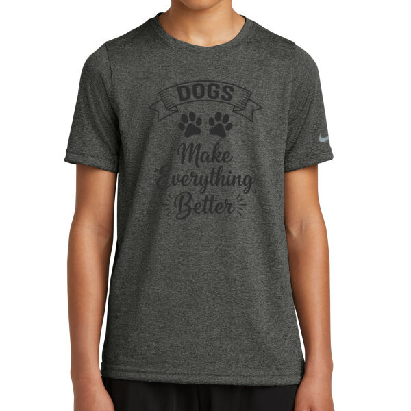 Nike ® - Youth Swoosh Sleeve rLegend Tee Thumbnail