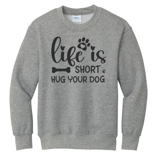 Port & Co ® - Youth Core Fleece Crewneck Sweatshirt Thumbnail