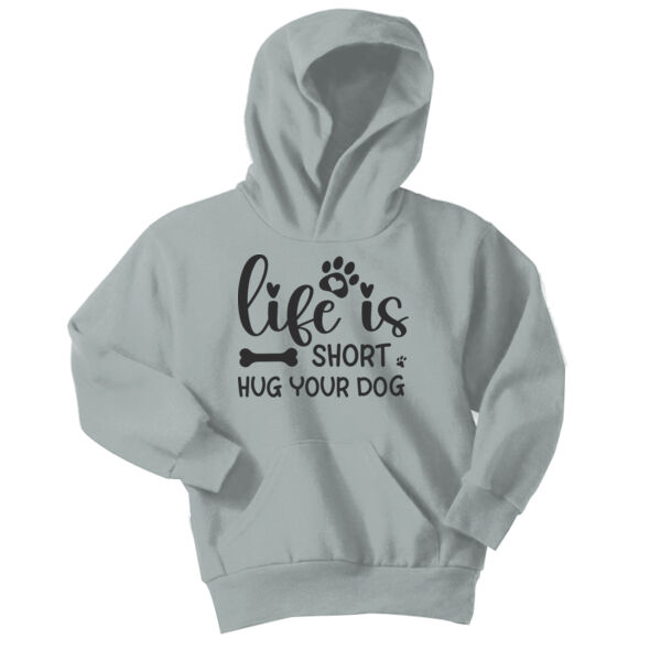 Port & Co ® - Youth Core Fleece Pullover Hooded Sweatshirt Thumbnail