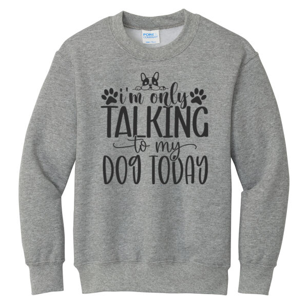 Port & Co ® - Youth Core Fleece Crewneck Sweatshirt Thumbnail