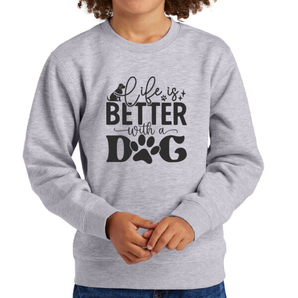 District ® - Youth V.I.T. Fleece Crew Thumbnail