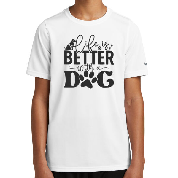 Nike ® - Youth Swoosh Sleeve rLegend Tee Thumbnail