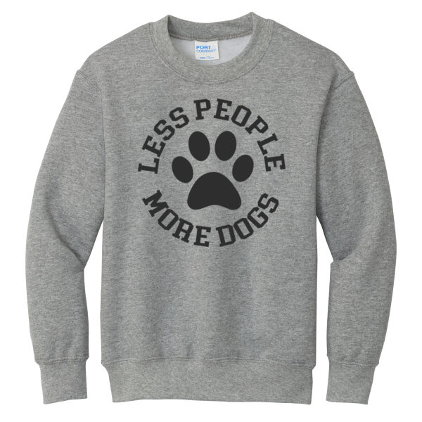 Port & Co ® - Youth Core Fleece Crewneck Sweatshirt Thumbnail