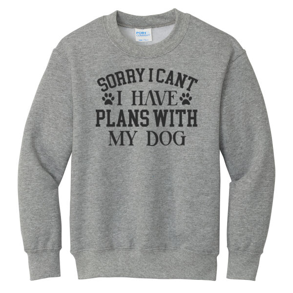 Port & Co ® - Youth Core Fleece Crewneck Sweatshirt Thumbnail