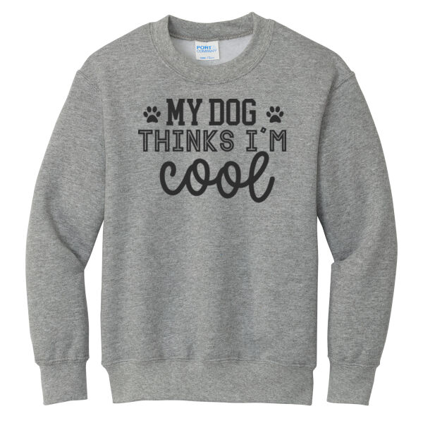 Port & Co ® - Youth Core Fleece Crewneck Sweatshirt Thumbnail