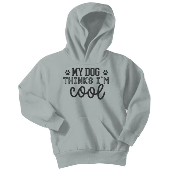 Port & Co ® - Youth Core Fleece Pullover Hooded Sweatshirt Thumbnail