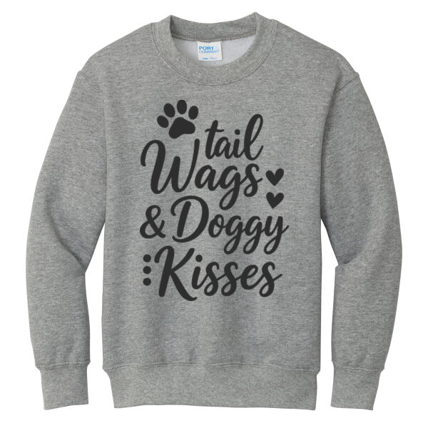 Port & Co ® - Youth Core Fleece Crewneck Sweatshirt Thumbnail