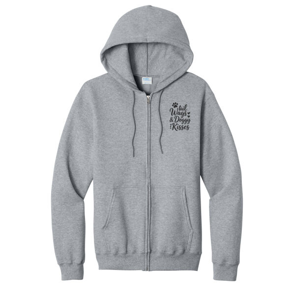 Port & Co ® - Core Fleece Full Zip Hooded Sweatshirt Thumbnail