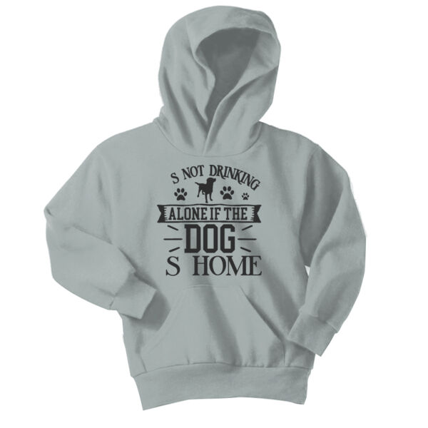 Port & Co ® - Youth Core Fleece Pullover Hooded Sweatshirt Thumbnail
