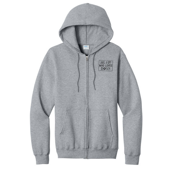 Port & Co ® - Core Fleece Full Zip Hooded Sweatshirt Thumbnail