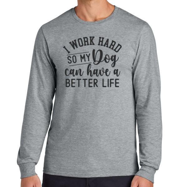 Jerzees Classics ® - Classics Unisex Cotton Long Sleeve T Shirt Thumbnail
