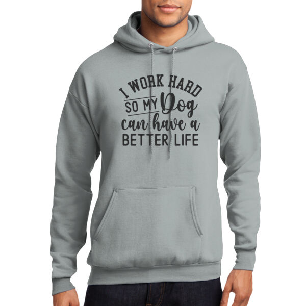 Port & Co ® - Core Fleece Pullover Hooded Sweatshirt Thumbnail