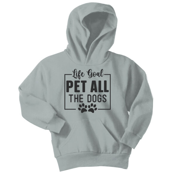 Port & Co ® - Youth Core Fleece Pullover Hooded Sweatshirt Thumbnail