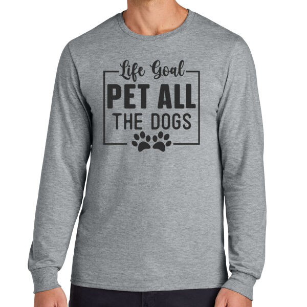 Jerzees Classics ® - Classics Unisex Cotton Long Sleeve T Shirt Thumbnail