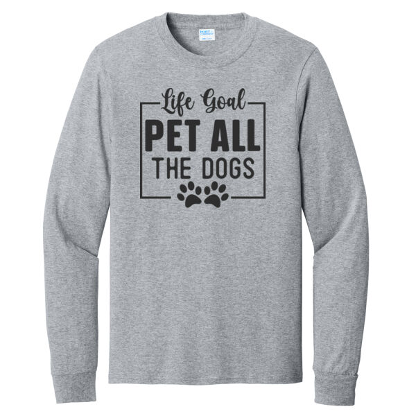 Port & Co ® - Long Sleeve Core Cotton Tee Thumbnail
