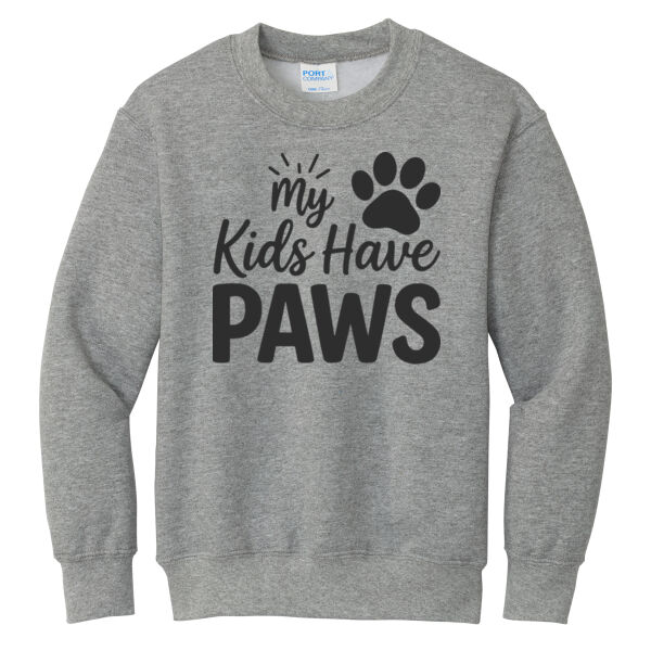 Port & Co ® - Youth Core Fleece Crewneck Sweatshirt Thumbnail