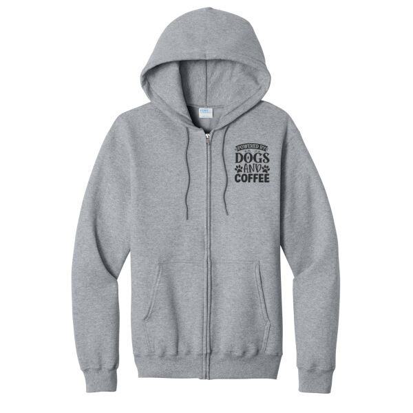 Port & Co ® - Core Fleece Full Zip Hooded Sweatshirt Thumbnail