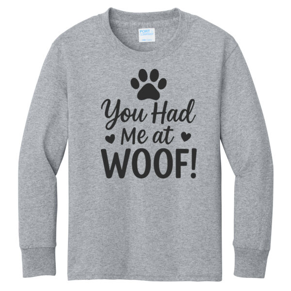 Port & Co ® - Youth Long Sleeve Core Cotton Tee Thumbnail