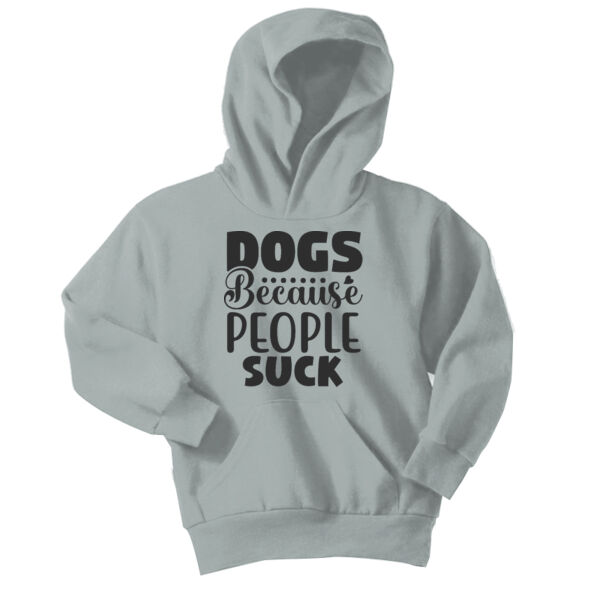 Port & Co ® - Youth Core Fleece Pullover Hooded Sweatshirt Thumbnail