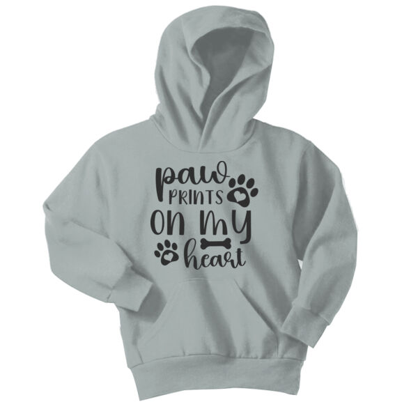 Port & Co ® - Youth Core Fleece Pullover Hooded Sweatshirt Thumbnail