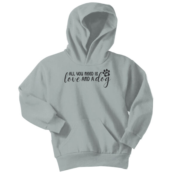 Port & Co ® - Youth Core Fleece Pullover Hooded Sweatshirt Thumbnail