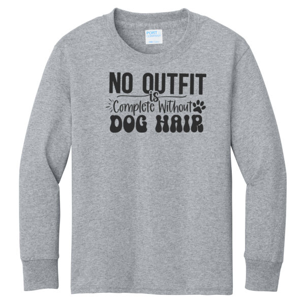 Port & Co ® - Youth Long Sleeve Core Cotton Tee Thumbnail