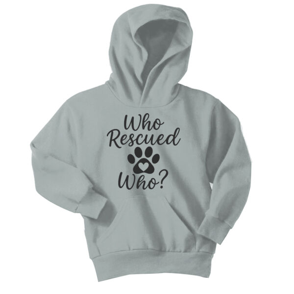 Port & Co ® - Youth Core Fleece Pullover Hooded Sweatshirt Thumbnail