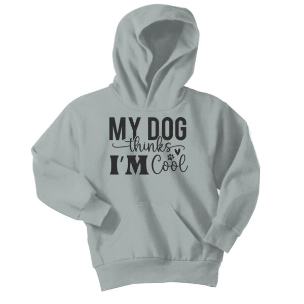 Port & Co ® - Youth Core Fleece Pullover Hooded Sweatshirt Thumbnail