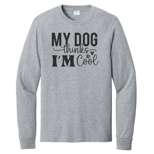 Port & Co ® - Long Sleeve Core Cotton Tee Thumbnail