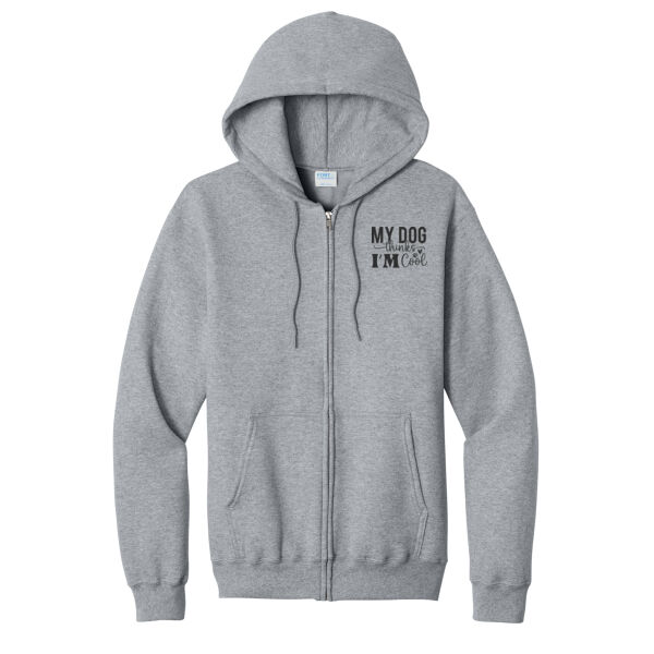 Port & Co ® - Core Fleece Full Zip Hooded Sweatshirt Thumbnail