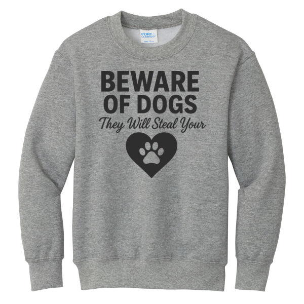 Port & Co ®  - Youth Core Fleece Crewneck Sweatshirt Thumbnail