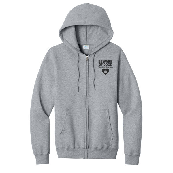 Port & Co ® - Core Fleece Full Zip Hooded Sweatshirt Thumbnail