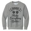 Youth Core Fleece Crewneck Sweatshirt Thumbnail