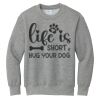 Youth Core Fleece Crewneck Sweatshirt Thumbnail