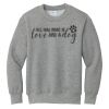 Youth Core Fleece Crewneck Sweatshirt Thumbnail
