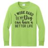 Youth Long Sleeve Core Cotton Tee Thumbnail